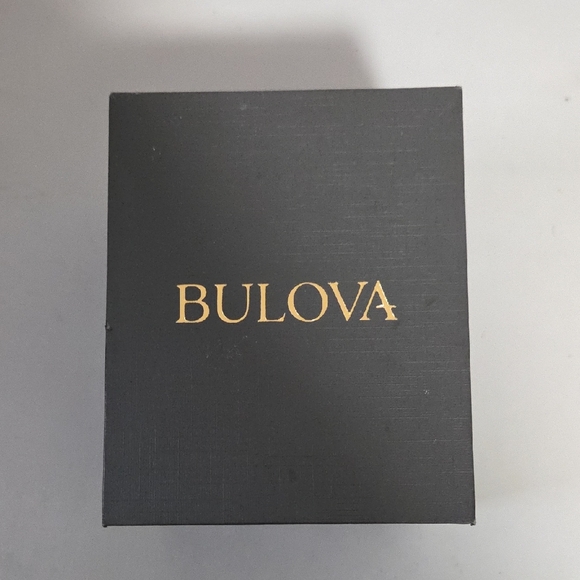 Bulova Black Box with Gold Logo main image 7